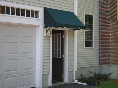 A welcoming covered entry